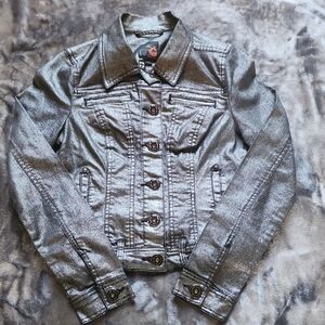 Metallic GUESS Women's Jacket